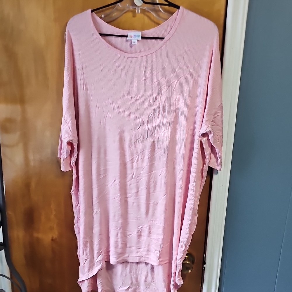 Lularoe IRMA tunic Size XL Women's Pink Top